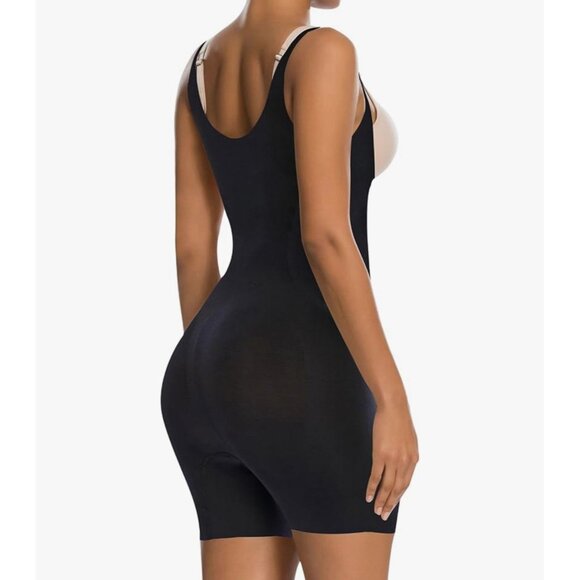 SHAPERX Tummy Control Shapewear for Women Seamless Colombianas Bodysuit Open - Picture 2 of 4